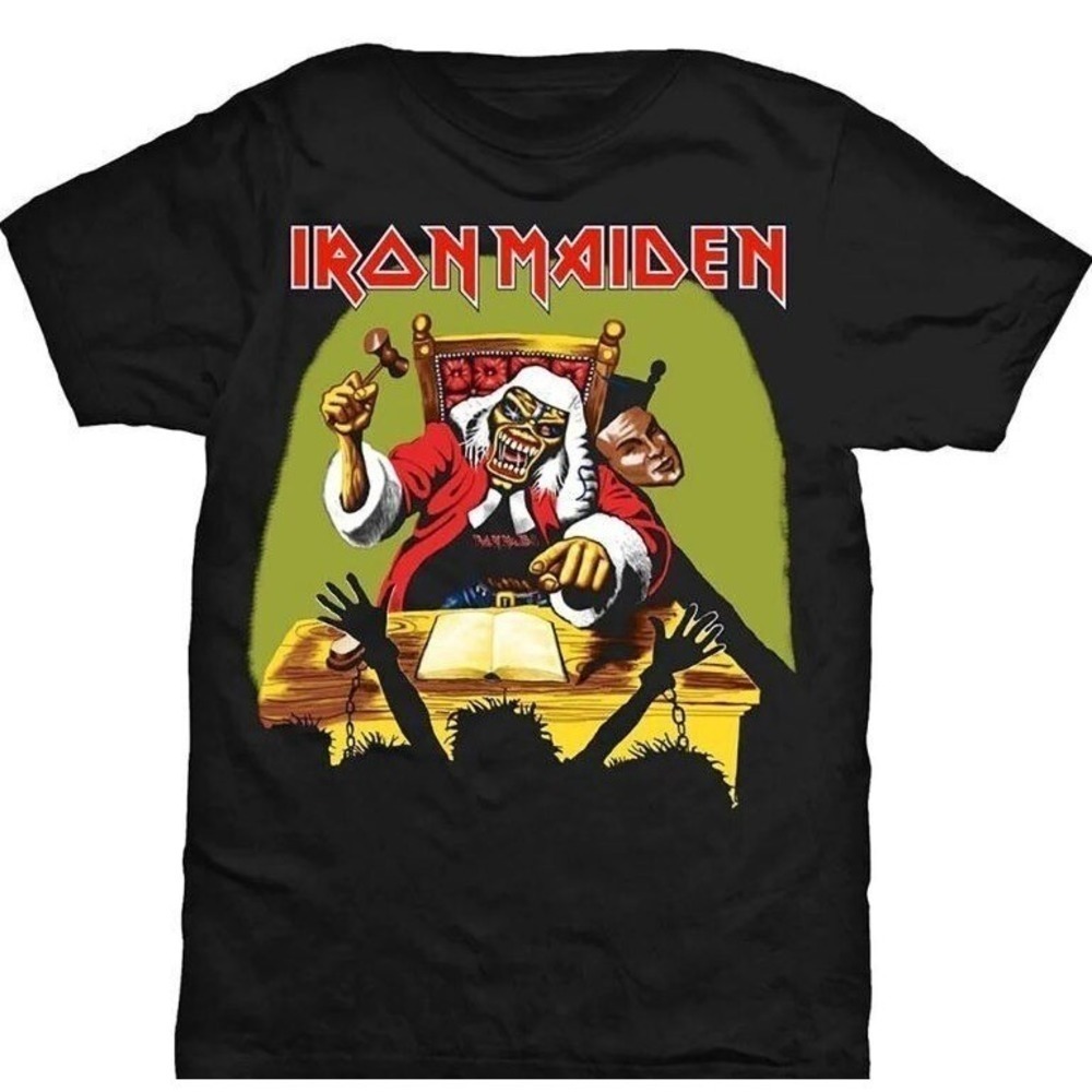 Iron Maiden Shirt Iron Maiden Shirt Iron Maiden Deaf Sentence